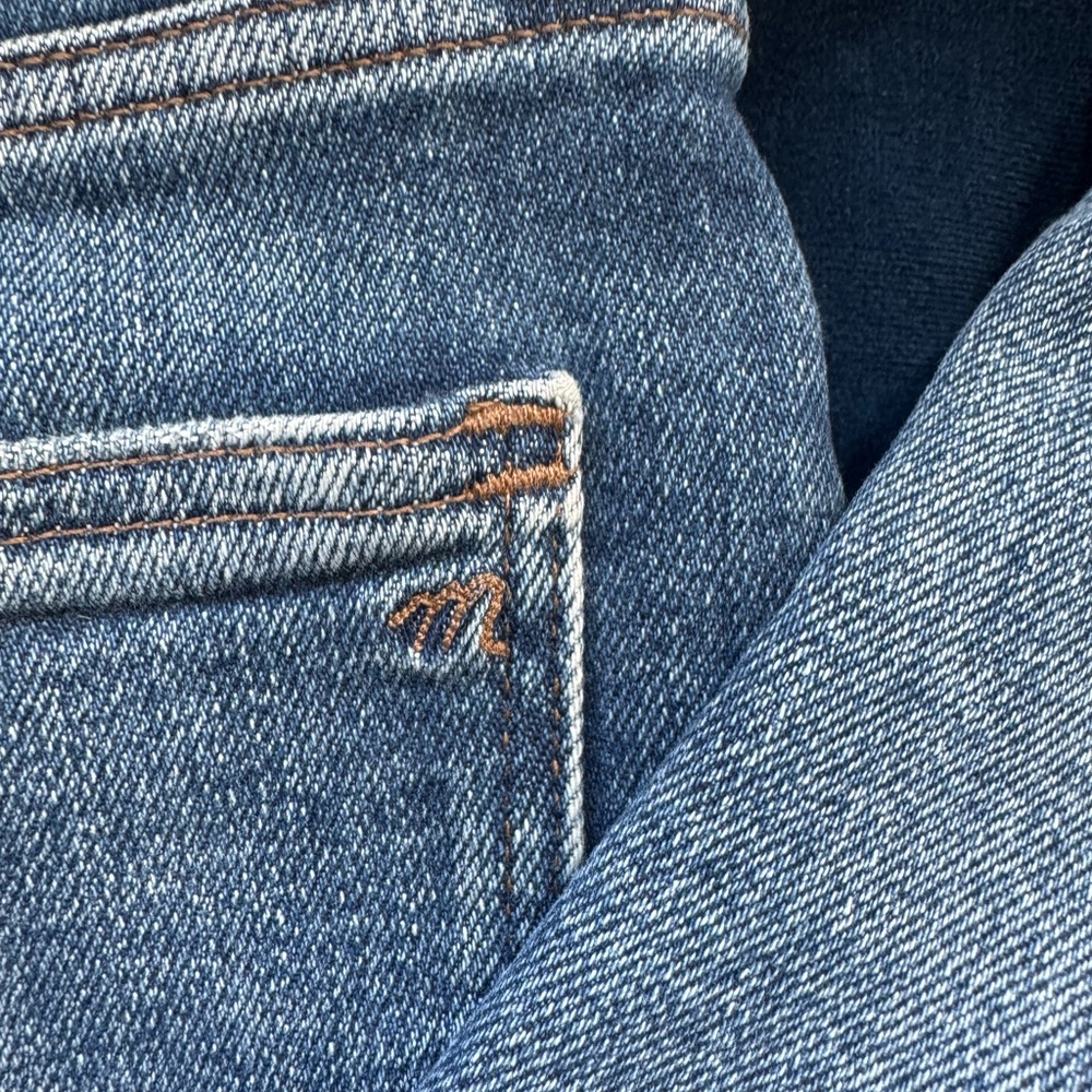 Madewell slim wide leg crop jeans - Picture 4 of 8